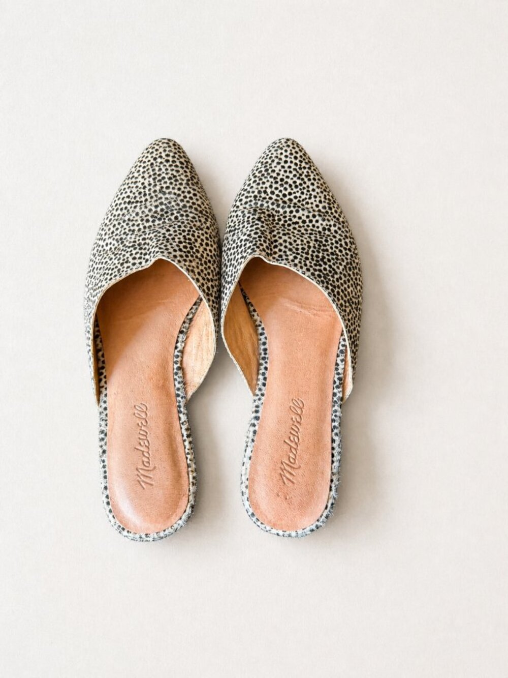 Madewell Emilia Mule in Dotted Calf Hair - Picture 4 of 6